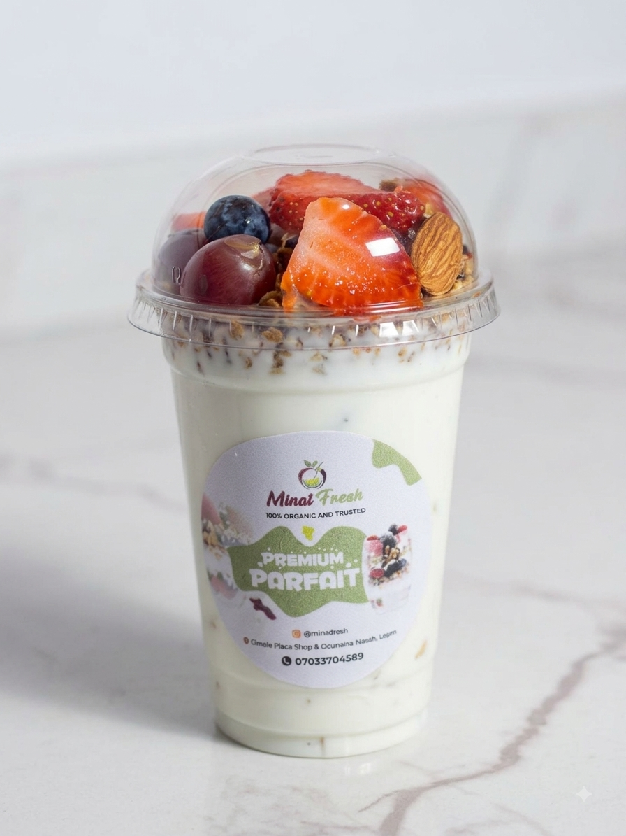 Minat Fresh Premium Parfait, large cup